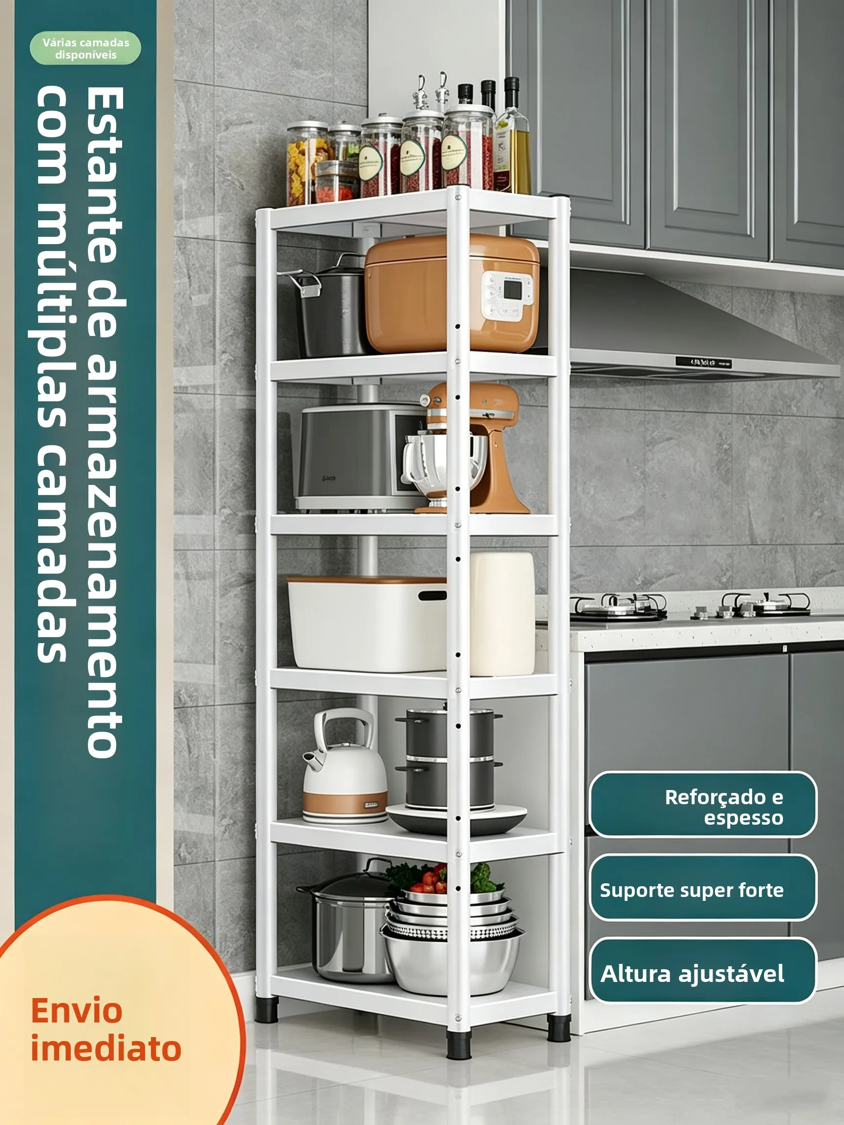white-carbon-steel-kitchen-multi-layer-rack-microwave-oven-stand-oven-storage-shelf-new-home-storage-rack-modern-simple-style