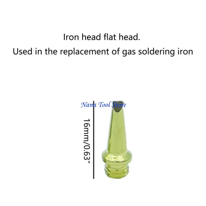 31GJ 5PACK تلميح اللحام المعدني بديل لحام الغاز البديل لـ HS-1115K 26 مل من الملحقات اللاسلكية. #6