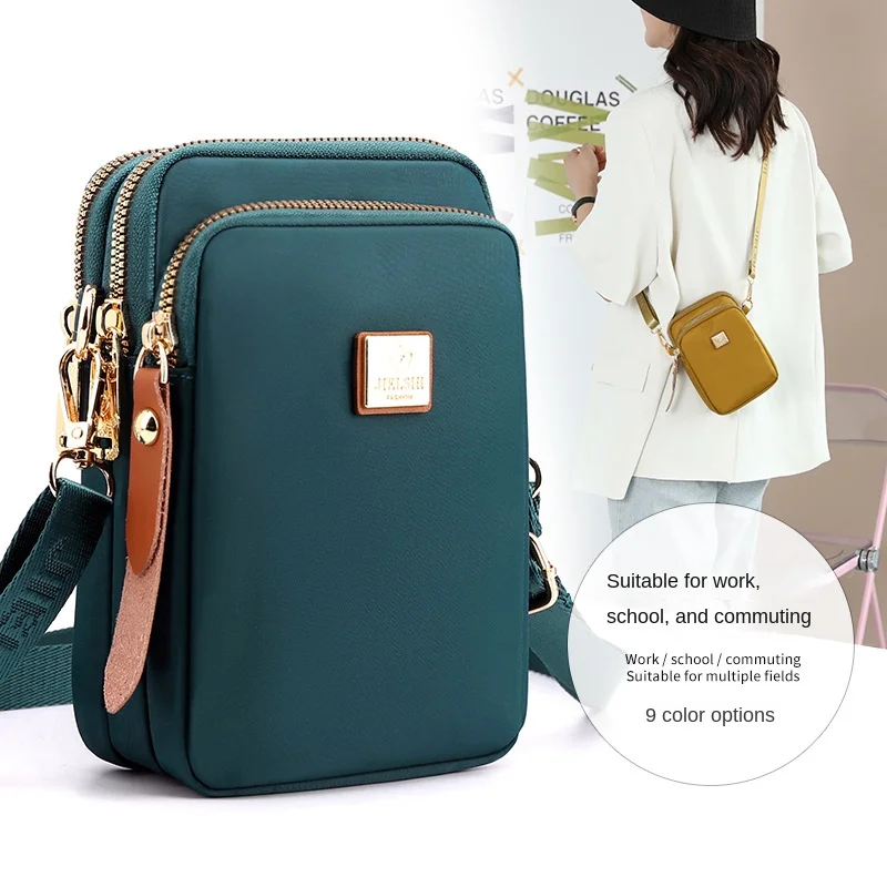 Modne małe damskie torebki crossbody, markowe nylonowe mini listonoszki, portmonetki dla dziewcząt, torebki na telefon komórkowy, damskie torebki na ramię, torebki damskie.