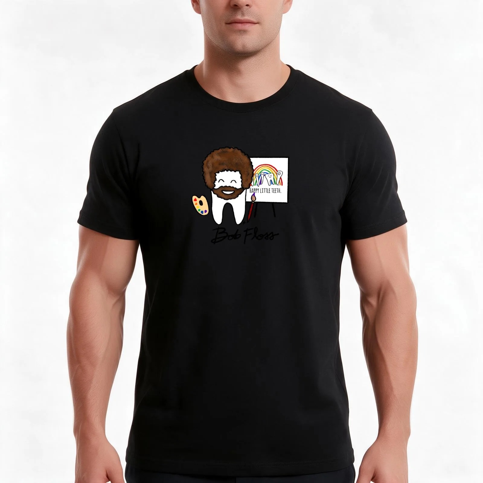 Bob Floss T-Shirt Summer Casual Cotton Tee Oversized Streetwear Tops Vintage Graphic Print Loose Fit Short Sleeve
