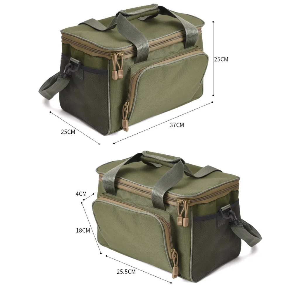 

Waterproof Fishing Tackle Bag Fishing Bait Backpack Handbag Fishing Tool Bags Multifunctional Oxford Cloth Tackle Chest Shoulder