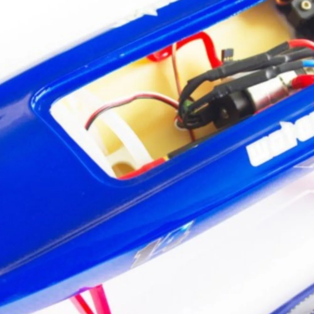 C390 DTRC RC High Speed Boat Racing Boat Remote Control Waterproof Mini Blue Ship Toys Model for Gifts TH22974