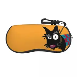 Scottie Eye Shell Eyeglasses Case Women Men Cute Cartoon Dog Scottish Terrier Glasses Case Sunglasses Box Pouch