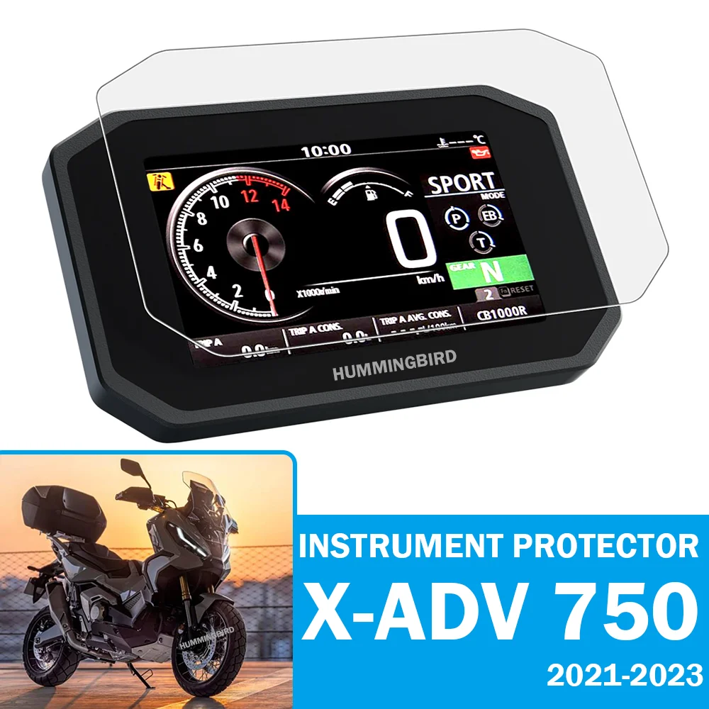 XADV750 Accessories Dashboard Screen Protector Film For Honda X-ADV 750 XADV 750 2021-2023 TFT LCD Instrument Protector