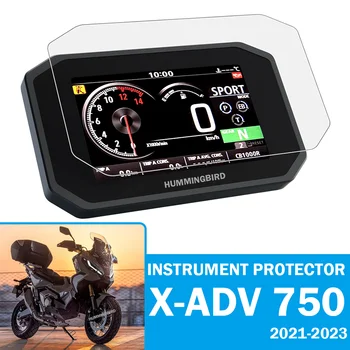 XADV750 อุปกรณ์เสริมแดชบอร์ดป้องกันหน้าจอฟิล์มสําหรับHonda X-ADV 750 XADV 750 2021-2023 TFT LCDเครื่องมือProtector