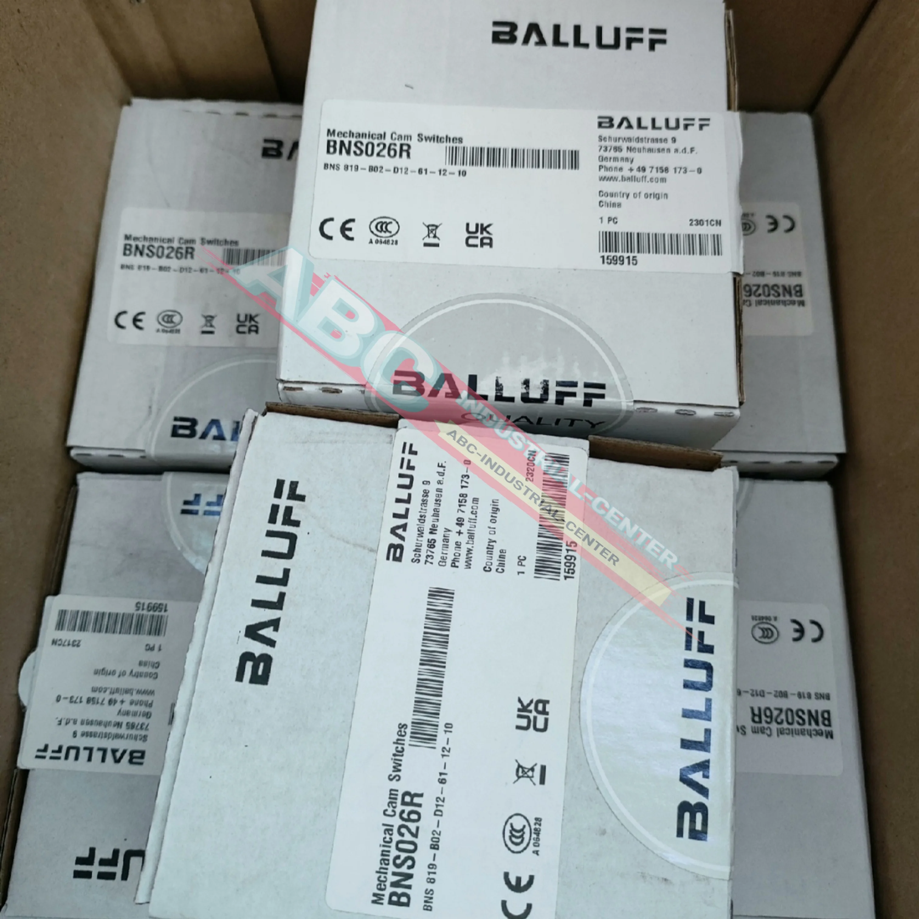 새로운 오리지널 BNS026R BNS 819-B02-D12-61-12-10 리미트 스위치