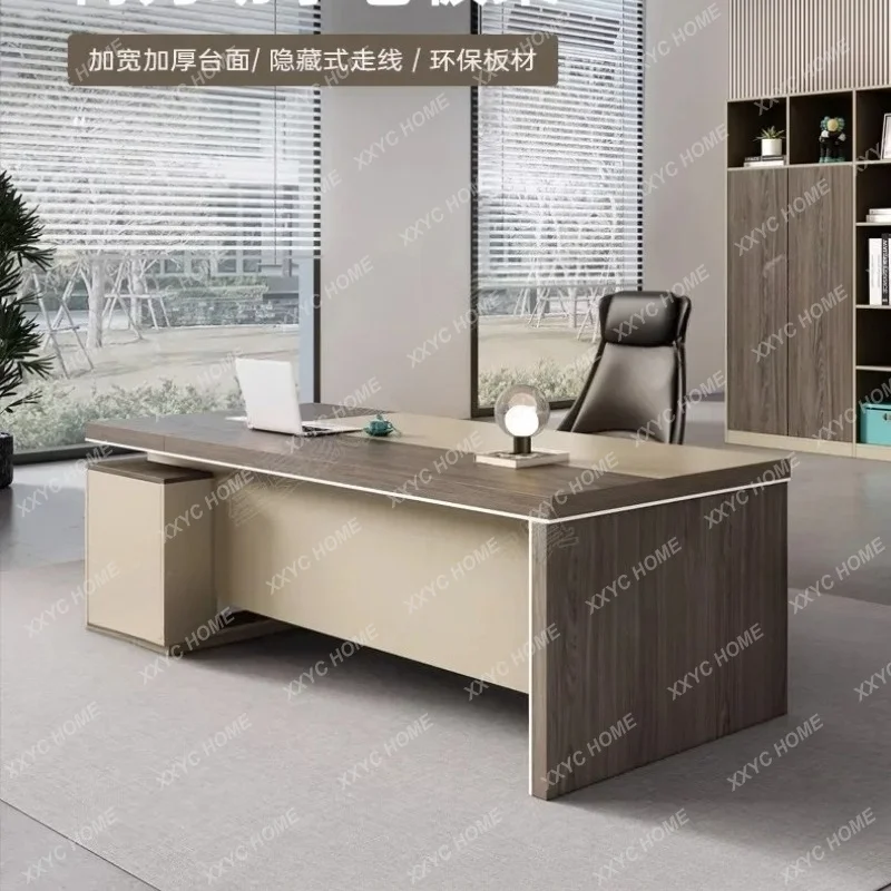 XX Wooden Vintage Office Desk Elegant Convenience Cabinet Popular Office Desk Special Extremely Office Furniture