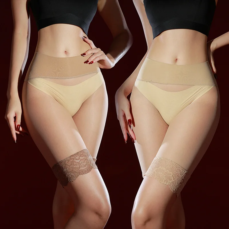 

Sexy Seamless Panties Women Ultra-Thin 0.01 Mask Delicate Invisible Transparent Deep Crotch Stockings