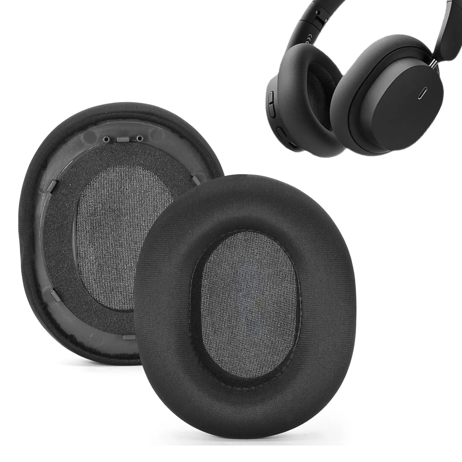 

Replacement Ear Pads for Baseus D05 Headsets Sponge Earmuff Offering Enhances Noise Reduction Skin Friendly Feel Ear Cushion