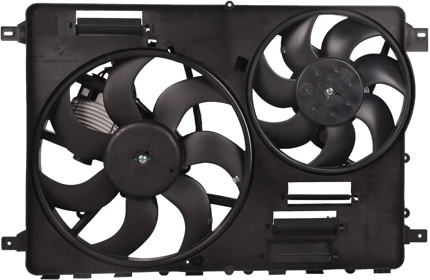 Original Radiator Fan Assembly Fit Range Rover Evoque 2012-2018 Lr2 Lr100364 Lr024292 Lr094390 Lr045248 High Quality