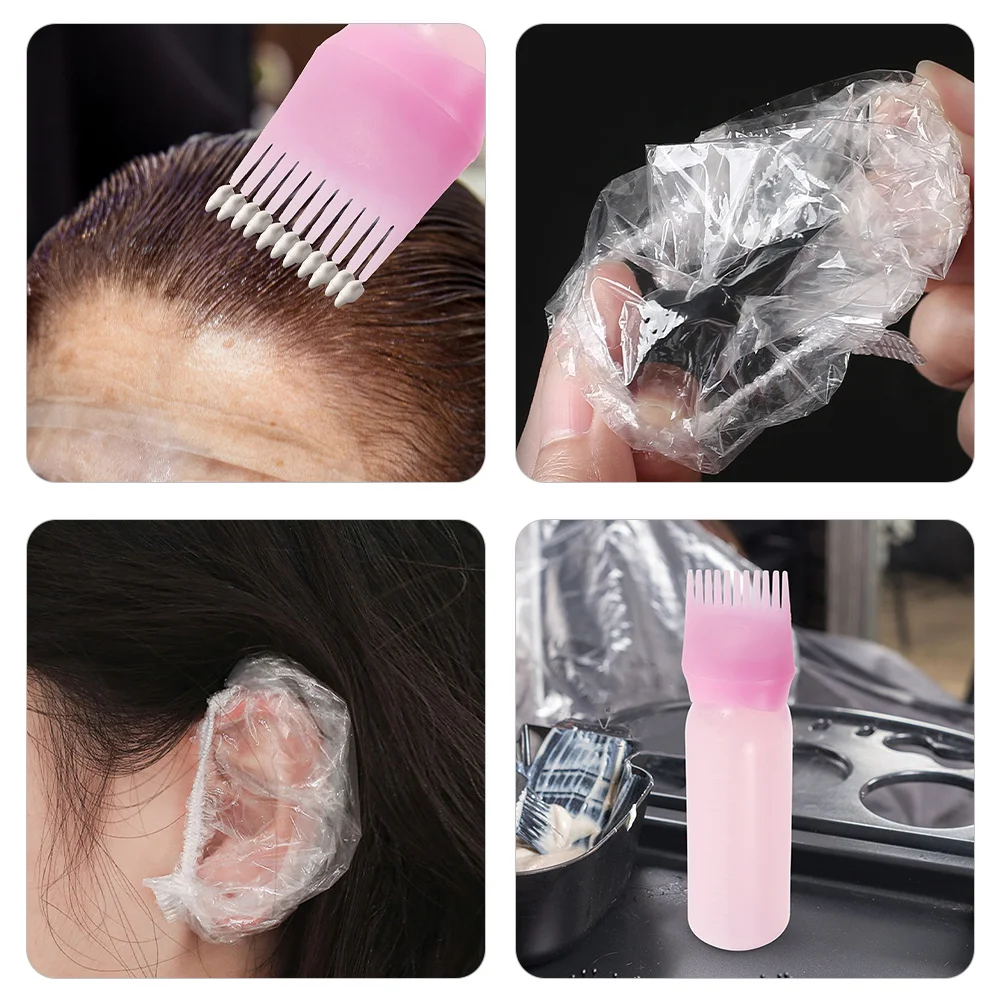 1Set Hair Coloring Kit Professional Hair Dyeing Set Flexible Oil Applicator Smooth Application for Home and Salon - Image 4
