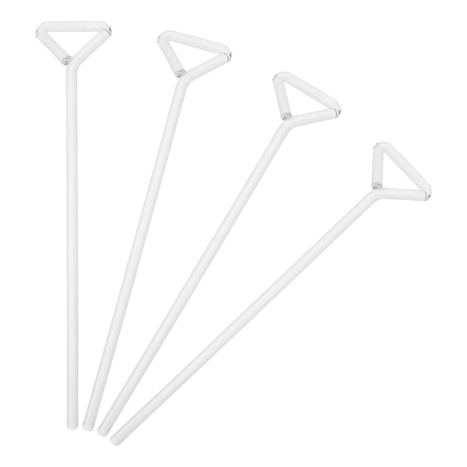 4Pcs Glass Cell Spreader Triangular Shape Scraping Edge Laboratory Cell Culture Tool Scientific Laboratory Supplies
