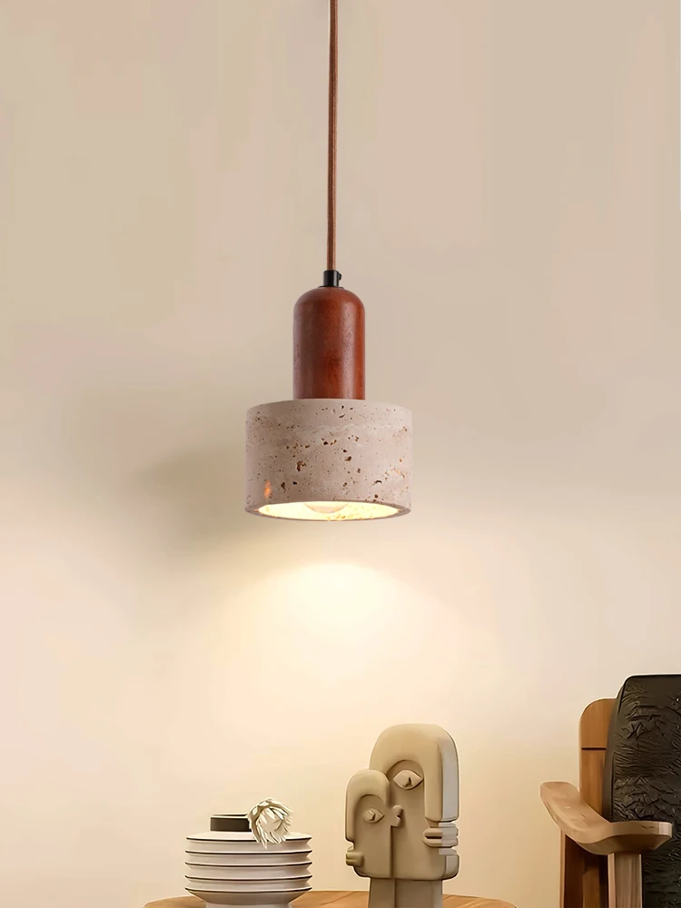 Modern Travertine Stone Pendant Light Versatile In Various Styles Bedroom Dining Room Kitchen Island Decor lamp Fast Delivery