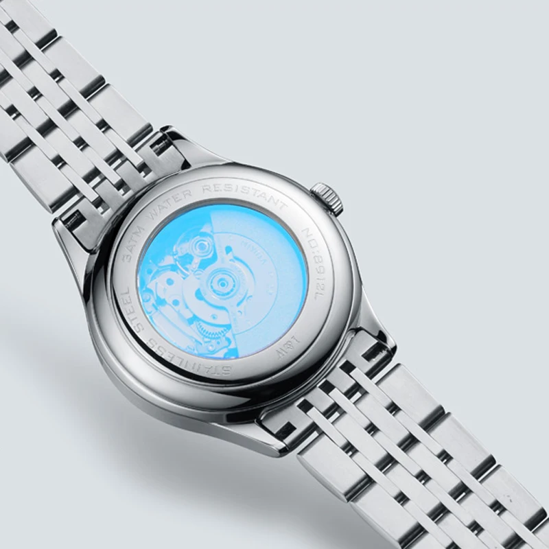 CARNIVAL Brand Luxury Mechanical Watch for Women Ladies Fashion Sapphire Automatic Girls Wristwatches Waterproof Reloj Mujer