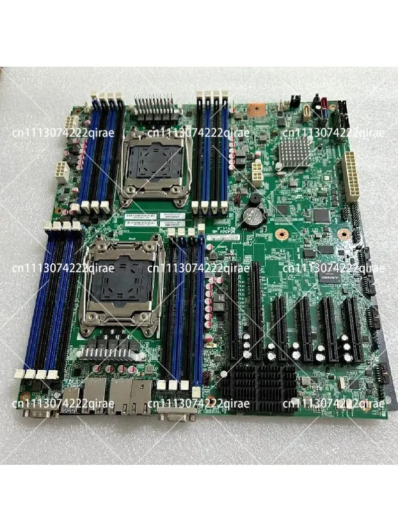 Dual Channel X99 LGA2011-3 Server Motherboard 6-Port M.2 NVMe High Speed Mainboard