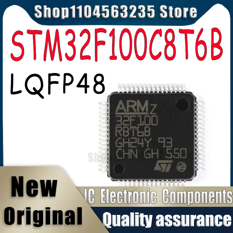 

(5piece)100% New STM32F100C8T6B LQFP48 Chipset