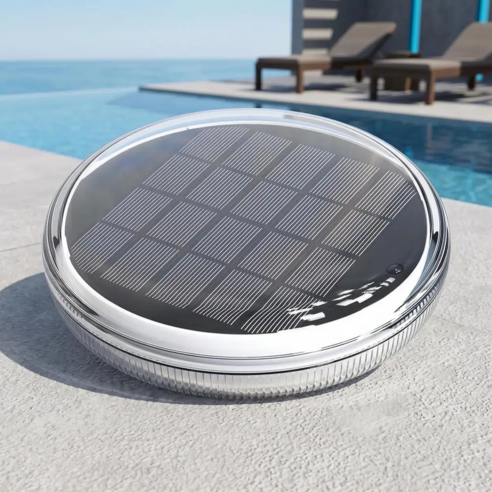 

Solar Pool Lights Outdoor Pool Solar Floating Pool Light with Remote Control 12 Modes Timer Function Ip67 Waterproof for Pools