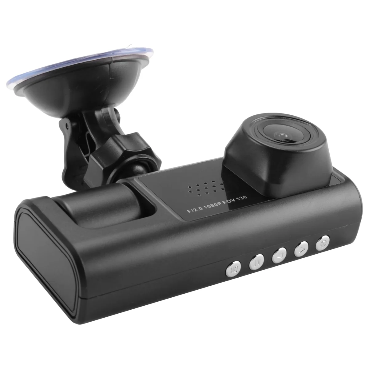 3 Camera Lens Car DVR 3-Channel Dash Cam HD 1080P Front and Rear Inside Dashcam Video Recorder Night Vision