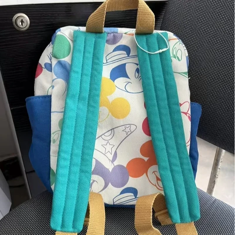 ديزني كارتون ميكي حقيبة مدرسية جديدة للأطفال حقيبة مدرسية عصرية للطلاب حقيبة ظهر ذات سعة كبيرة للأولاد والبنات