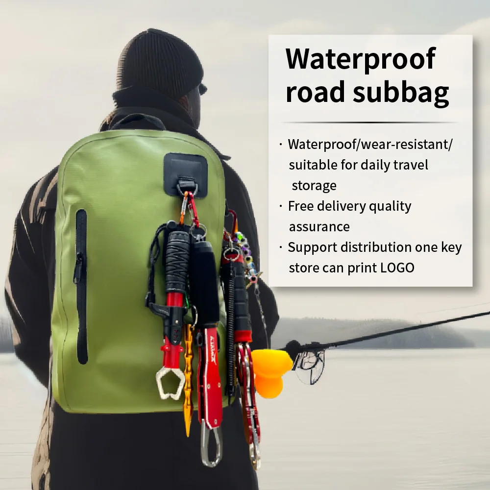 

Fishing waterproof backpack,trout fishing waterproof backpack,flying fishing sling bag,IPX6 waterproof fishing gear storage bag