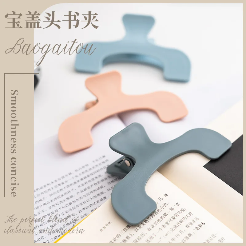 Bookclip, Student Multi functional Color Ledger Clip, Fixed Memo Clip, Organizing and Storing Test Paper Folder