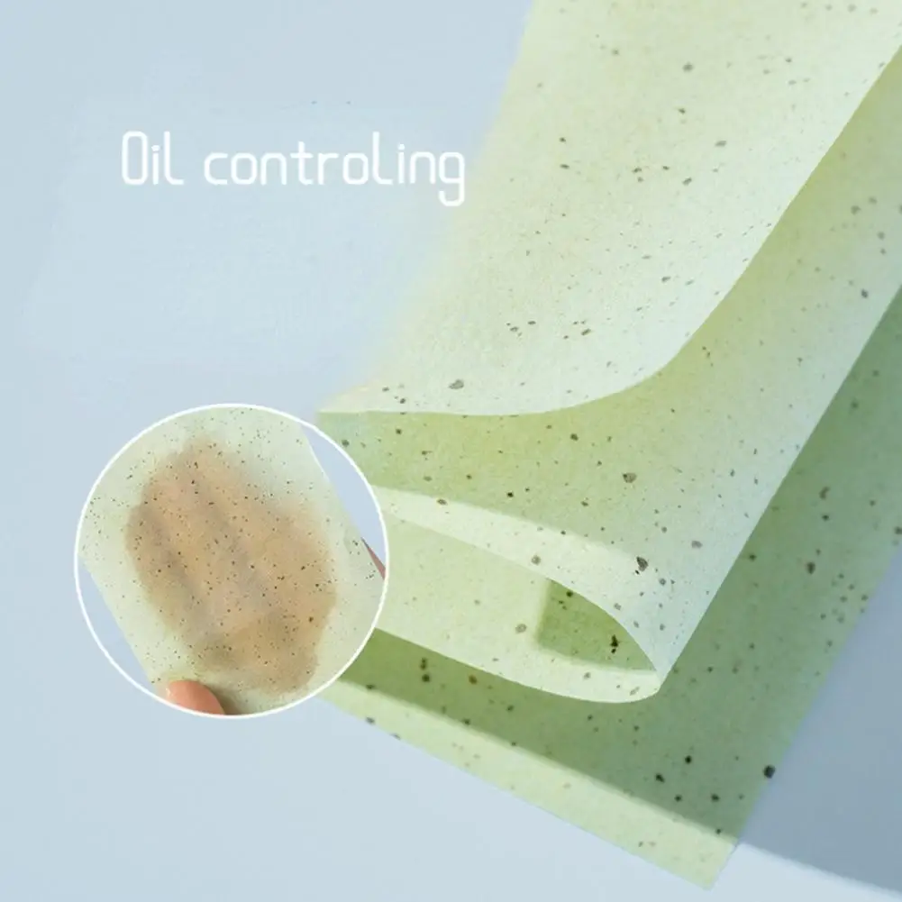 100pcs/bag Face Oil Blotting Paper Matte Face Wipes Oil Control Face Cleaning Beauty Makeup Tools Oil-absorbing Face Paper