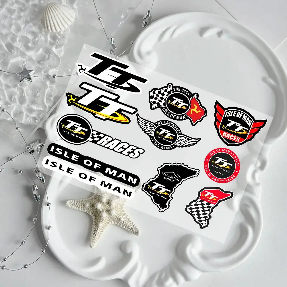 오토바이 I-Isles Of Man TT 모토 스티커  - Laptop Accessories Wallpaper 리뷰 및 가격