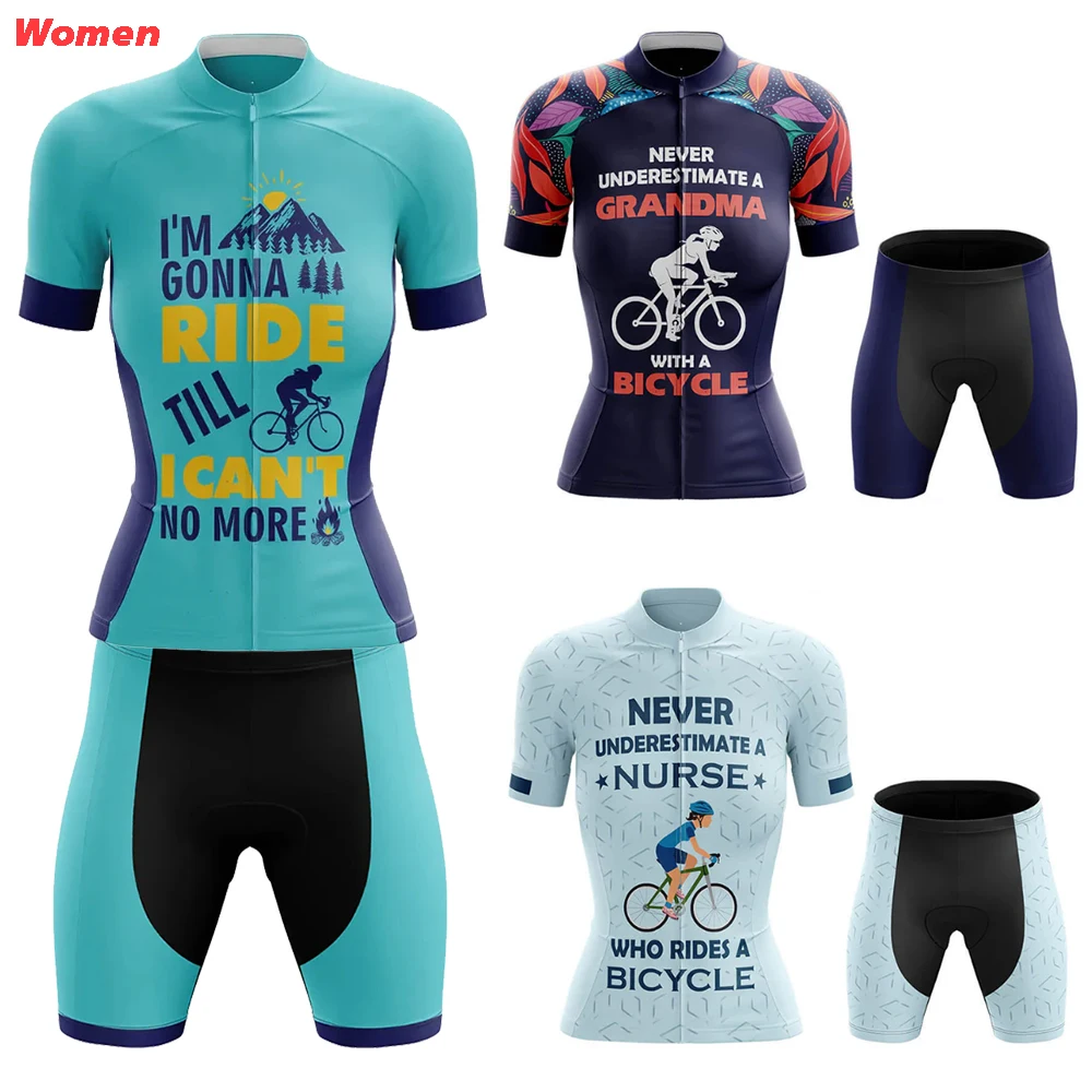 

Новая бабушка, одежда для велоспорта из полиэстера, униформа, трикотаж, женские велосипедные шорты, мужские брюки Mtb, комплект одежды для велосипеда, горного спорта