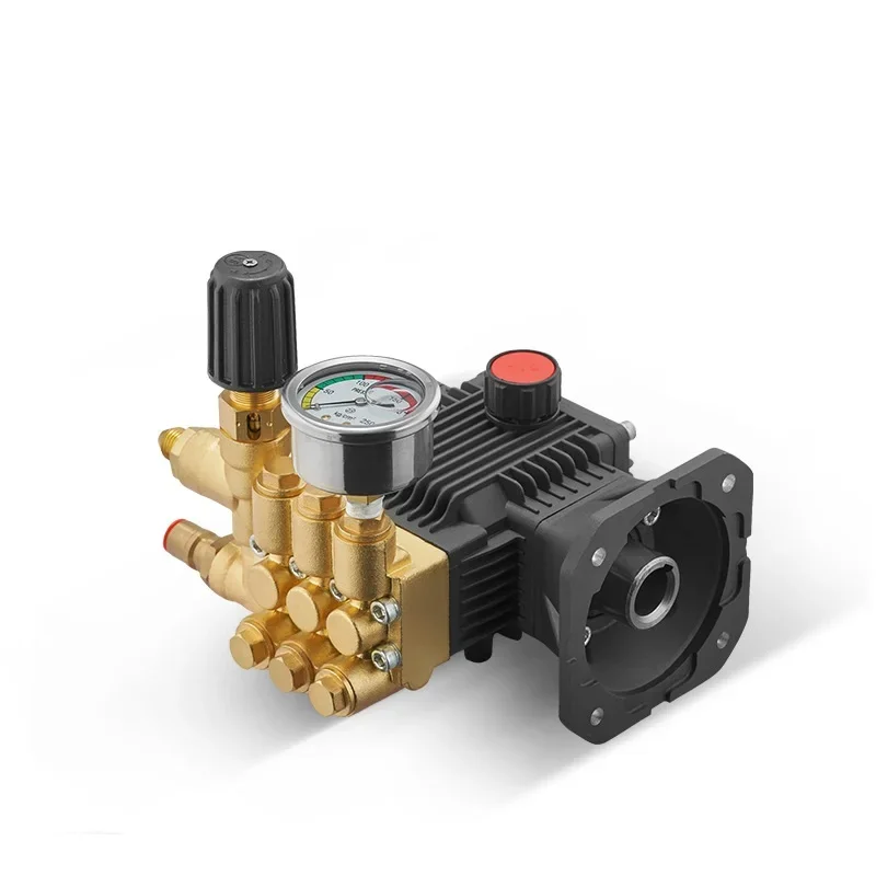 High Pressure Fog Machine Pump PC-1034 Brass Triplex Plunger Pump 60bar 2-3LPM Ceramic Piston Pump for Misting Humidifier