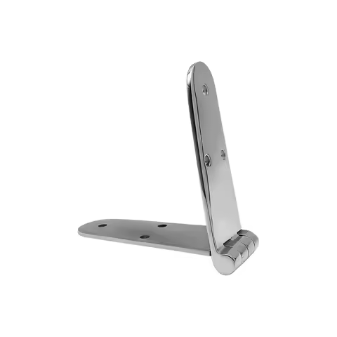 Boats Strap Hinge Marine Grade 316 Stainless Steel Casting Hinge 6 Holes Cast Strap Deck Hinge for Boat Hardware 200*38mm