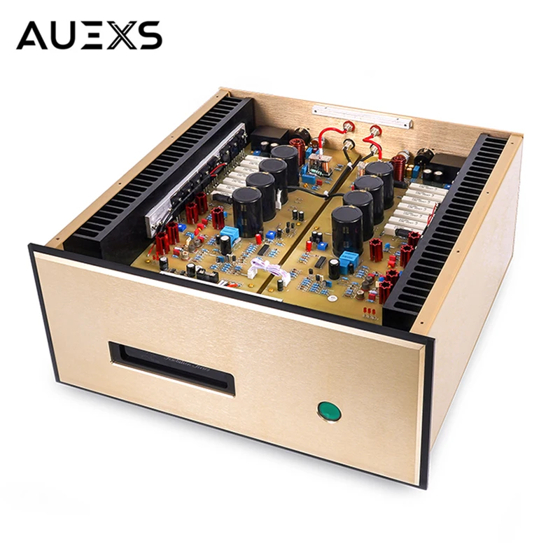 

AUEXS 1:1 Replica FM711 MK2 Power Amplifier 250w*2 High Power Balanced 2-channel HIFI Amplifier Audio