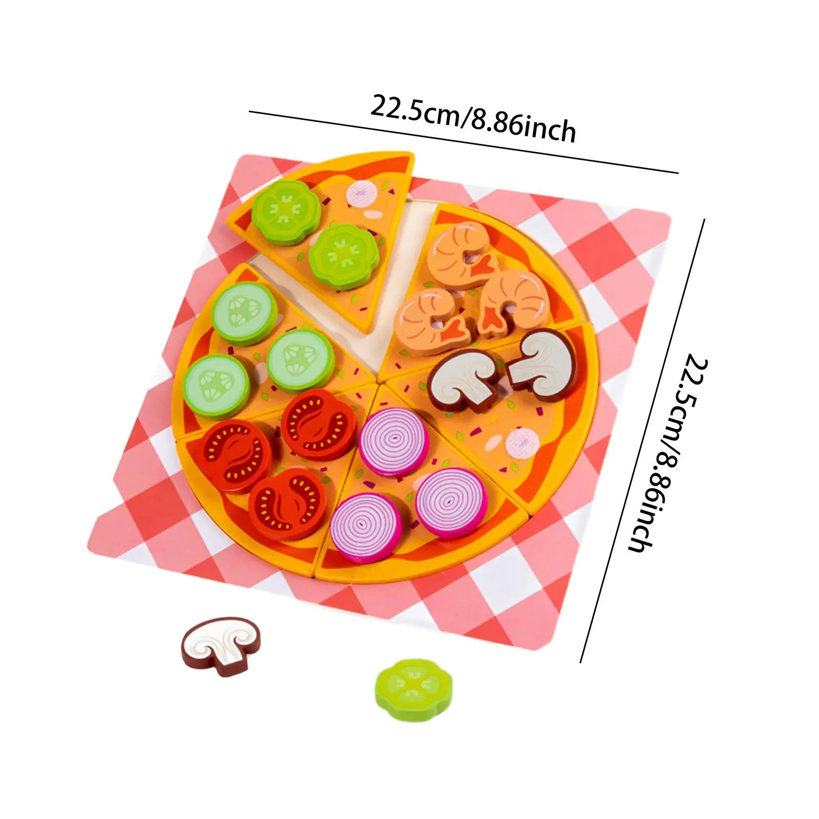 Juego de comida de madera, juguete de cocina preescolar, juego de rol realista para niños, simulación