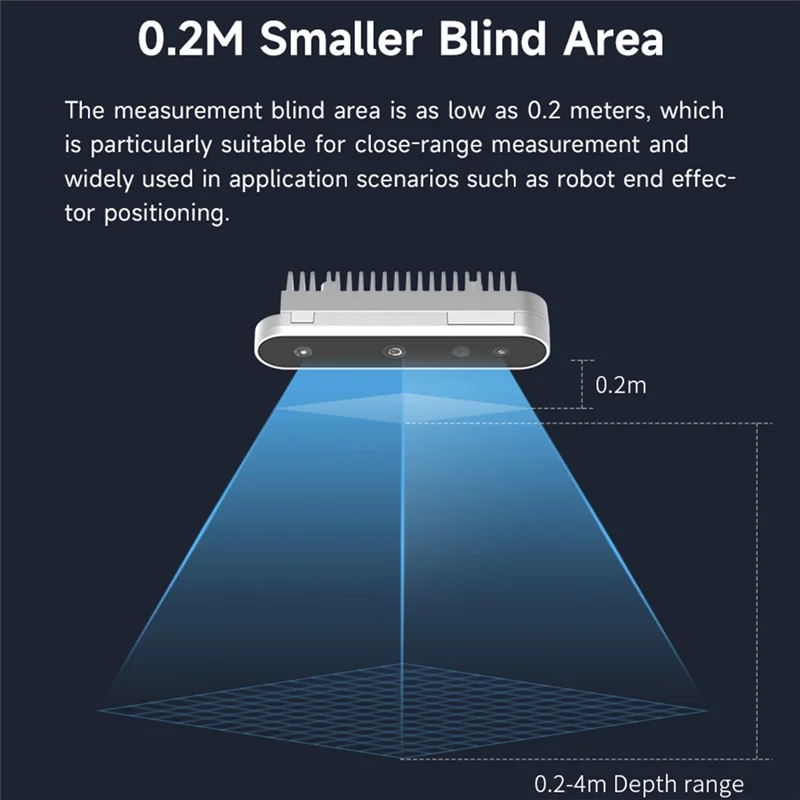 

Электронный модуль датчика глубины камеры A41T 3D FOV 73,8 ° Поддержка ROS1 ROS2 для робота Jetson Raspberry Pi