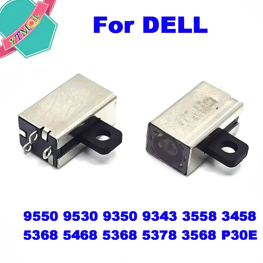 1-5Pcs Portatil Dc Power Jack Cabo Conector Para For DELL 9550 9530 9350 9343 5368 5468 5368 5378 3558 3458 3568 P30E