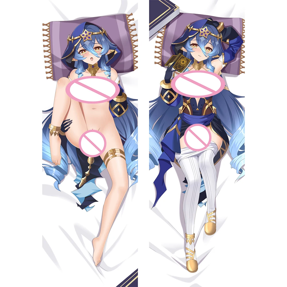 

Genshin Impact Layla Home Decor Room pillow Cover Decorative Cushion Decorative Throw Pillows Case Anime Cushion Cover