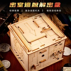 ESC Welt Space Box Space Box Brain-burning wooden decryption puzzle German toy
