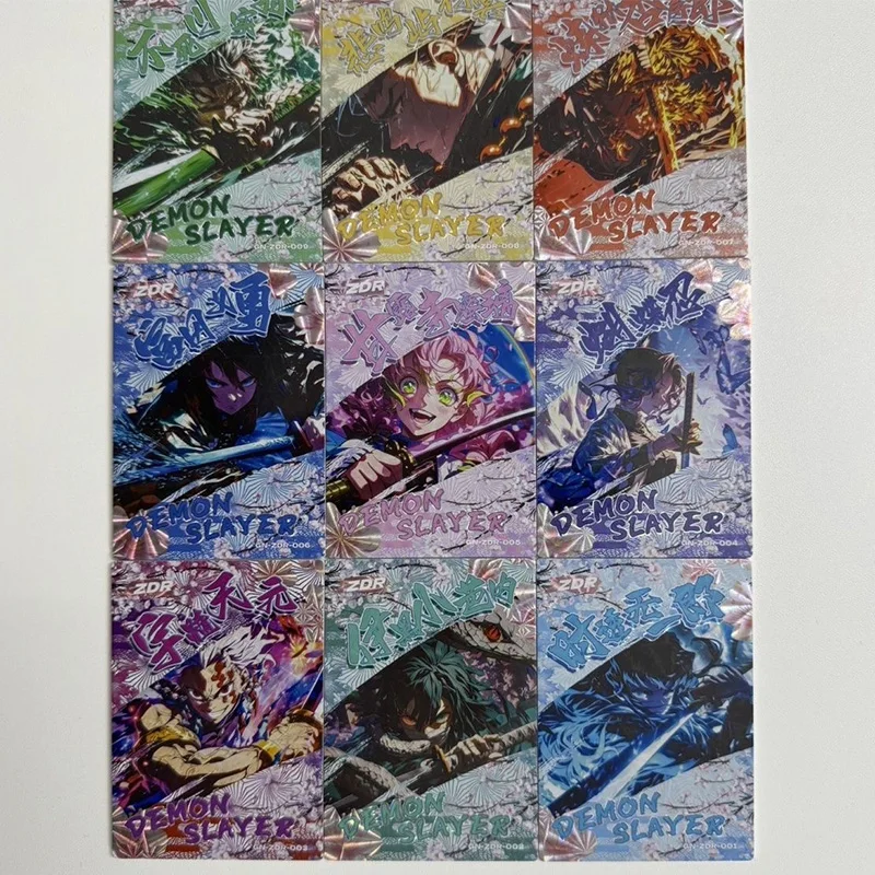 

Anime Demon Slayer ZDR Cards Kochou Shinobu Kanroji Mitsuri Himejima Kyoumei Collection Cards Christmas Birthday Gifts Toys