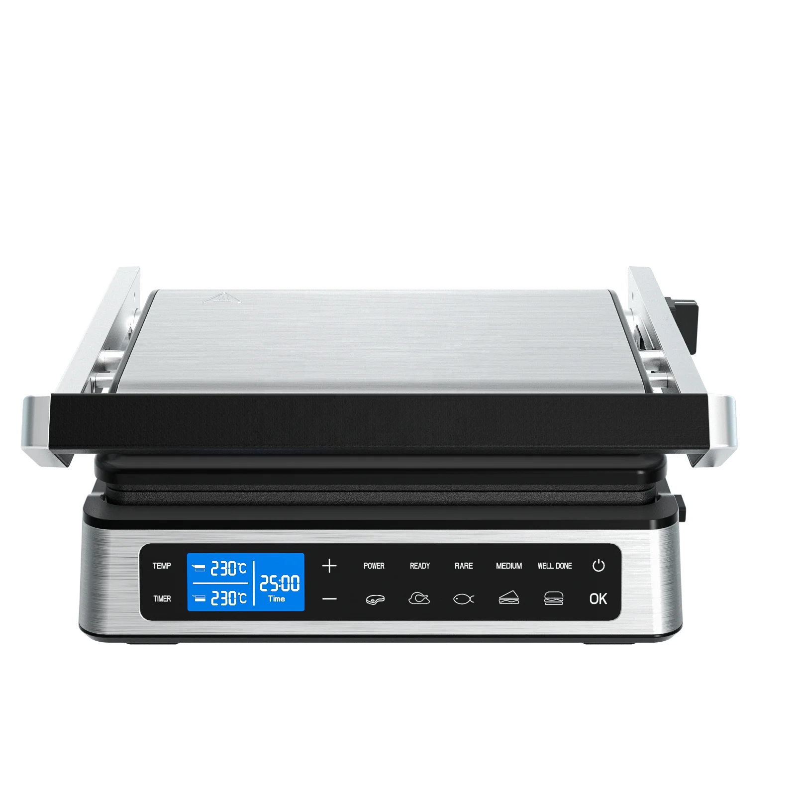 New Arrival Panini Contact Sandwich Press Maker Digital Portable Folding Bbq Grill