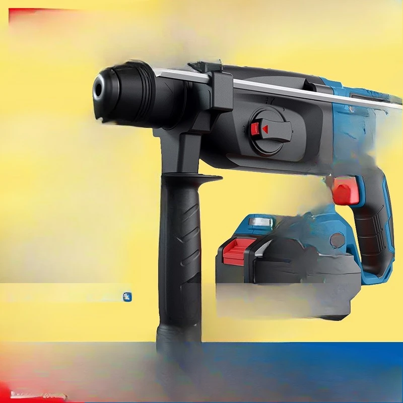 

Electric hammer impact drill 20V lithium battery brushless, dual-purpose multi-function electric bell