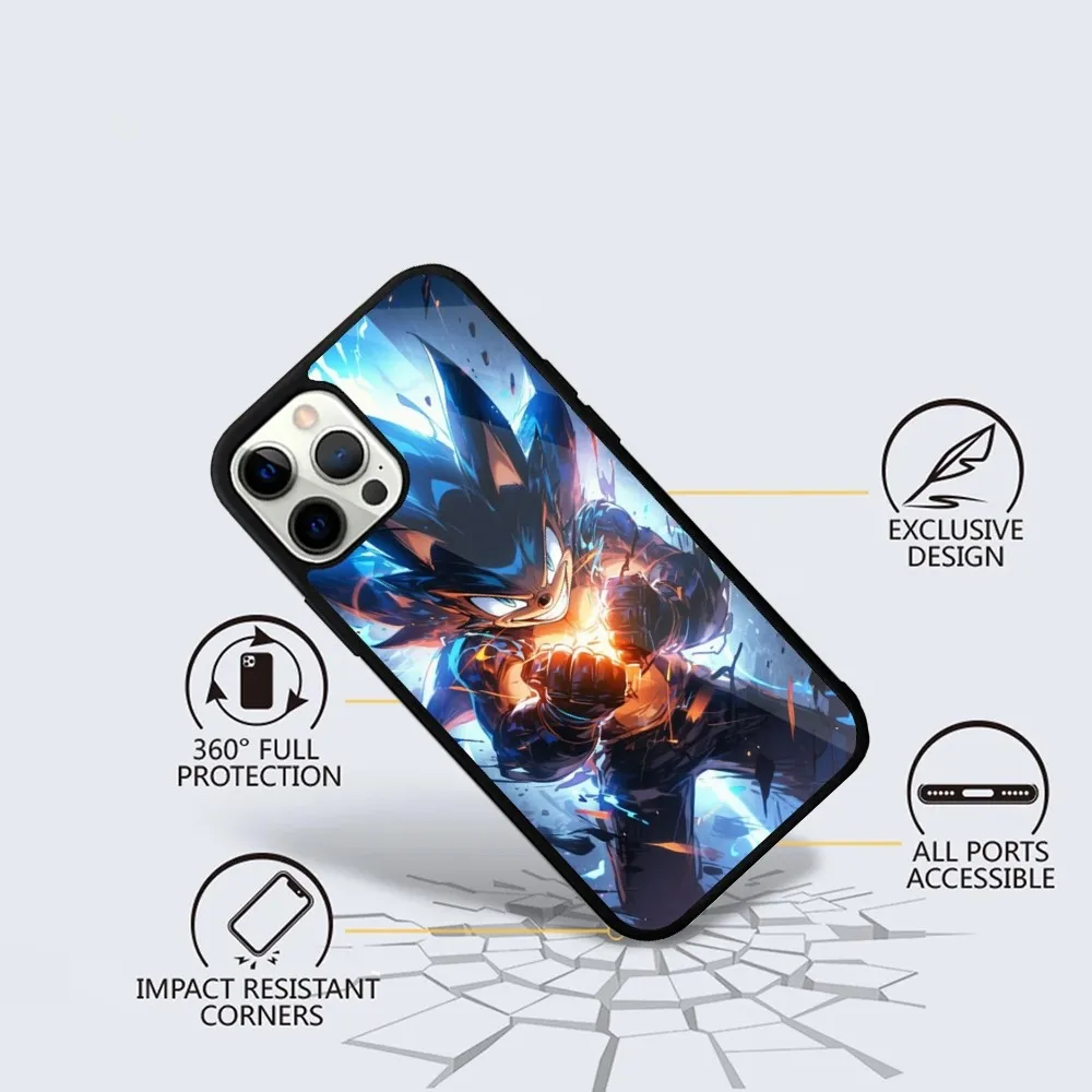 Cartoon-S-Sonics Phone Case For iPhone 15,14,13,12,11,Plus,Pro,Max Mini Magsafe Magnetic Wireless Charging