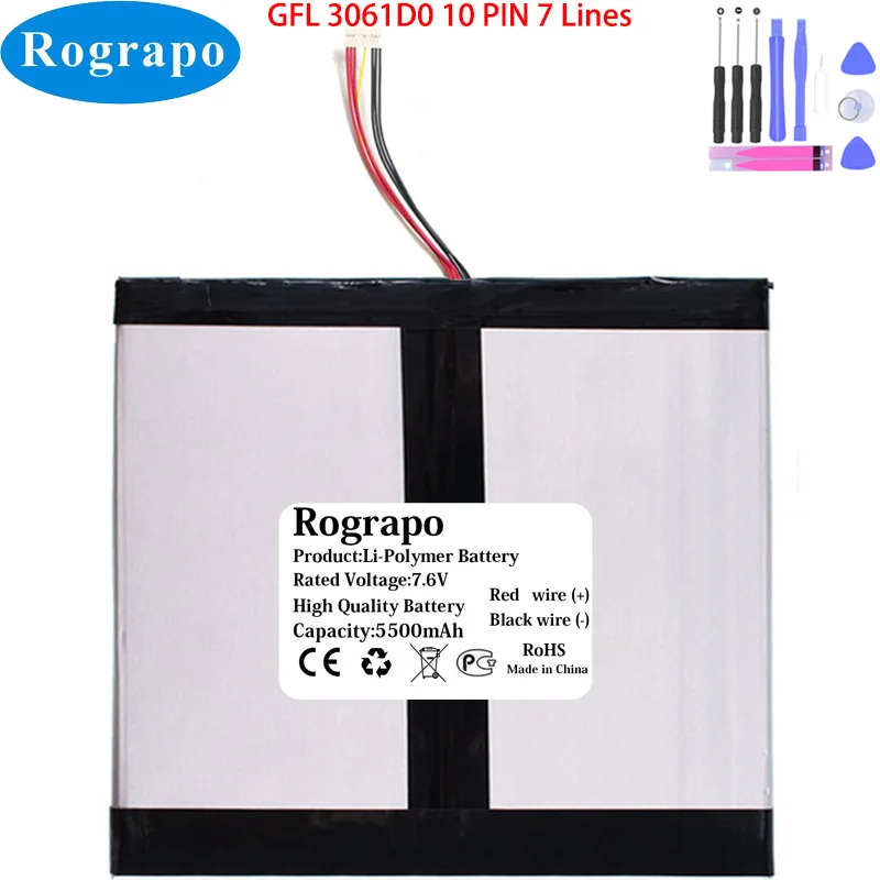 

Новый 7,6 V 5500mAh Chuwi GFL 3061D0 Аккумулятор для ноутбука планшета ПК