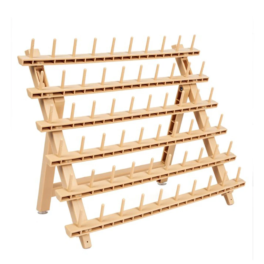 

Braid Rack for 60 Spools PP Braiding Hair Stand Thread Rack Sewing Organizer Quilting Embroidery Versatile Extension Holder