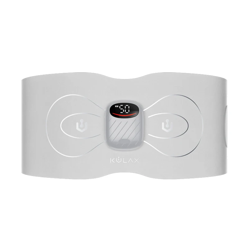 Беспроводной электрический нагревательный микротоковый массажер для нижней части спины, тонизирующий пояс для живота, горячий компресс, импульсный массажный пояс для живота и талии