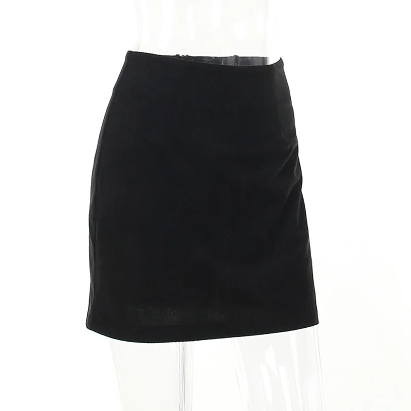 Autumn and winter fashion new corduroy warm small fragrant style short skirt XY23572DG