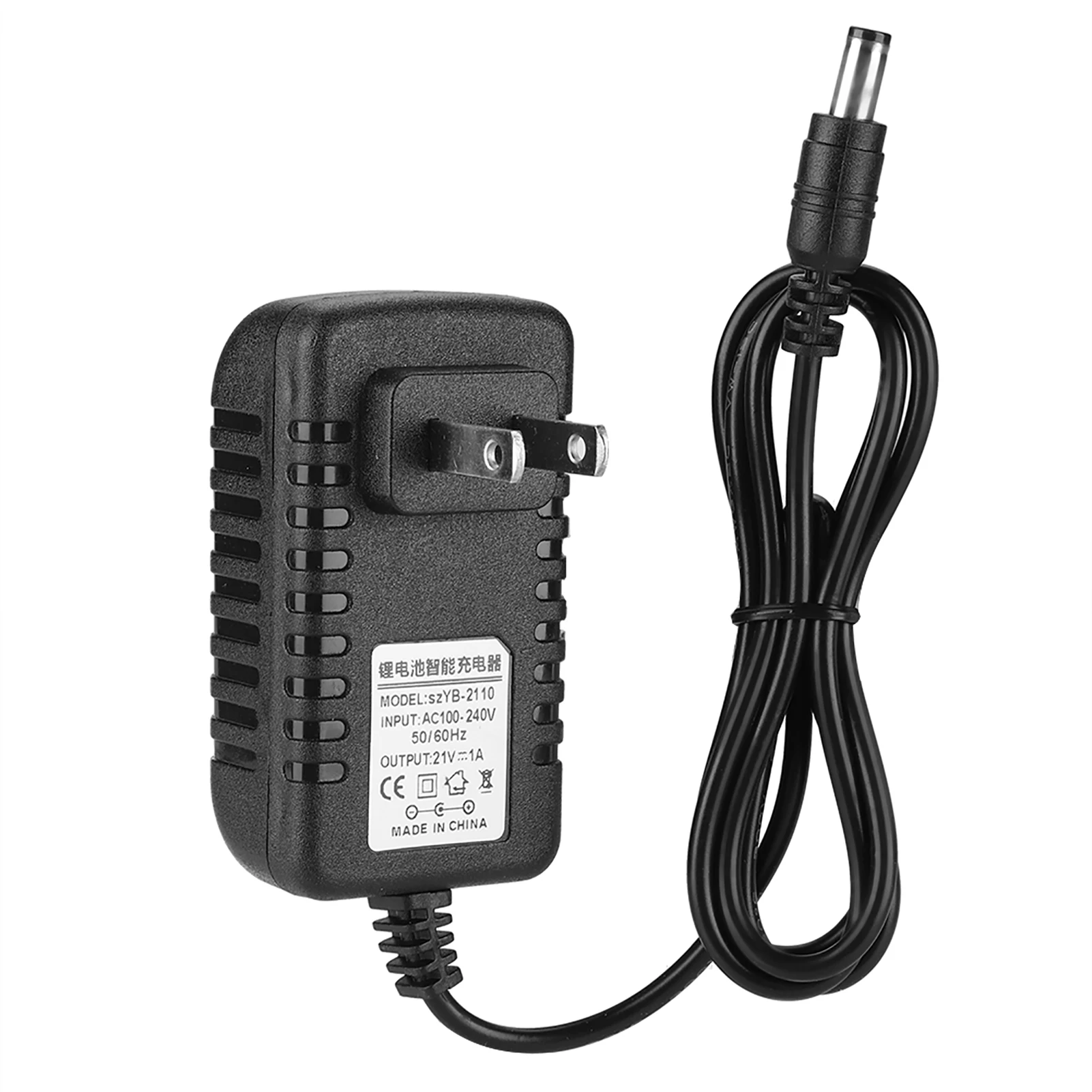 Thick Copper Core Li ion Charger Adapter US/EU-Plug 100-240V 21V/1A Adaptative Lithium Battery Charger Battery Charger Adapter