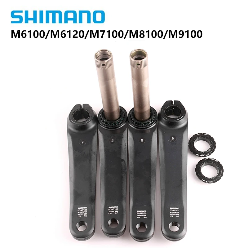 SHIMANO DEORE SLX XT STR M6100/M6120/M7100/M8100/M9100 165mm/170mm/175mm korba do roweru górskiego MTB 12s oryginalna korba