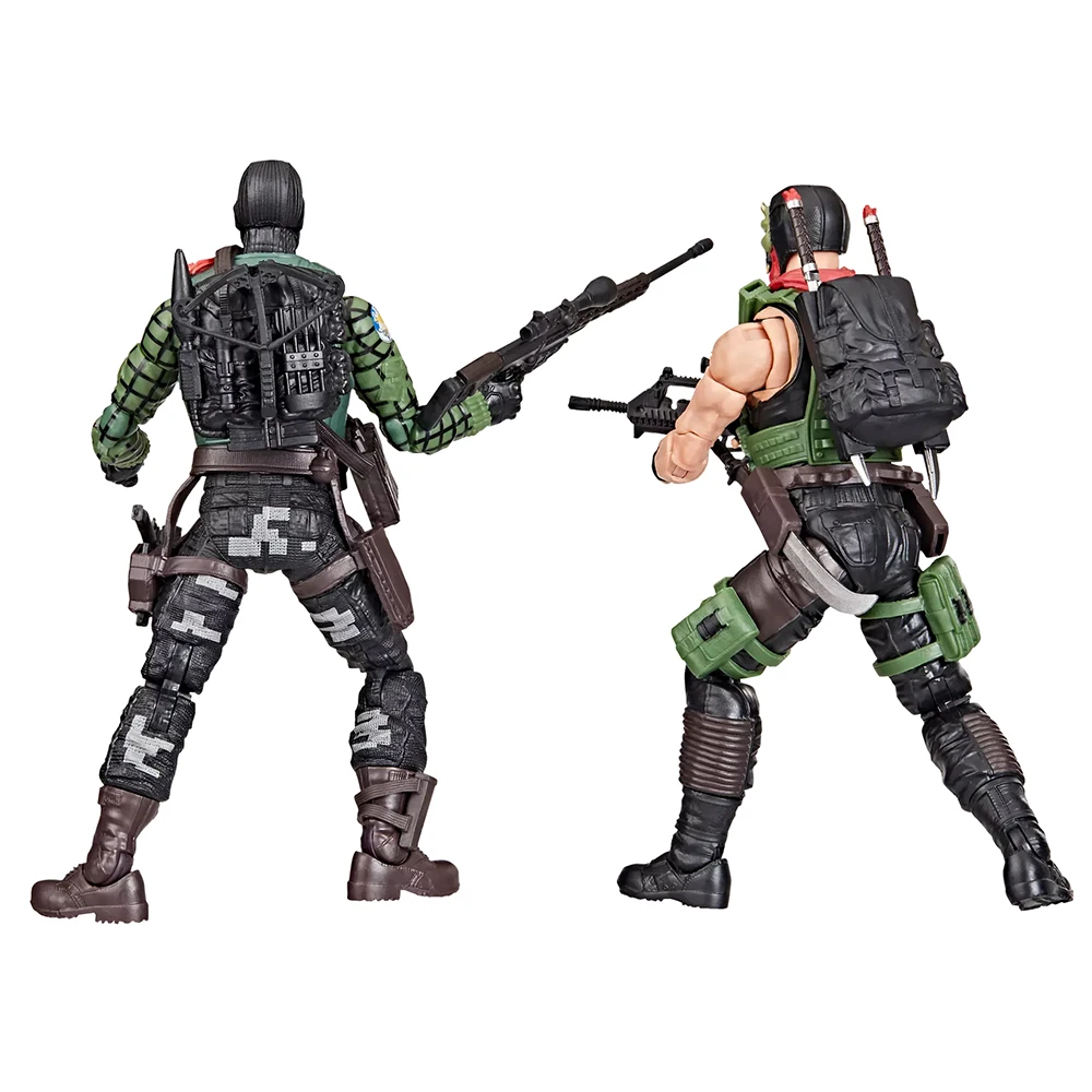 [In-Stock] NEW Hasbro G.I. Joe Classified Series #164, Night Force Beach Head & Quick Kick 2-Pack-Set Action Figure Model Toys