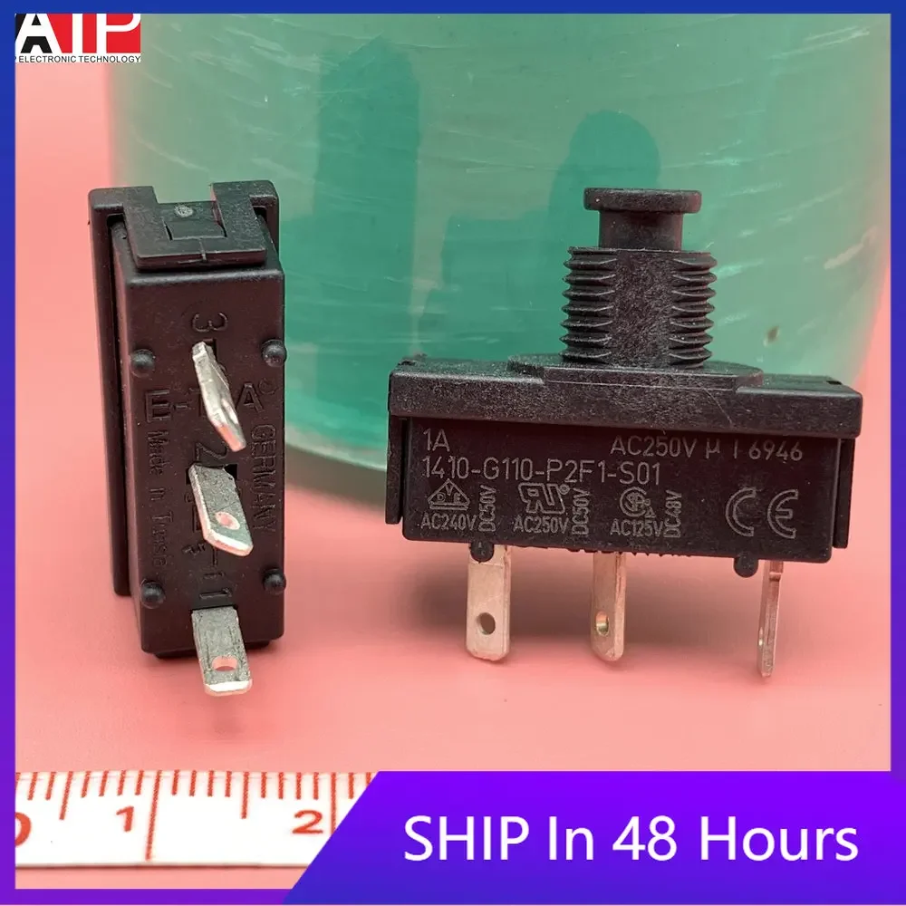 

1PCS E-T-A 1410-G110-P2F1-S01-1A overload circuit breaker switch 3 feet genuine Original spot inventory