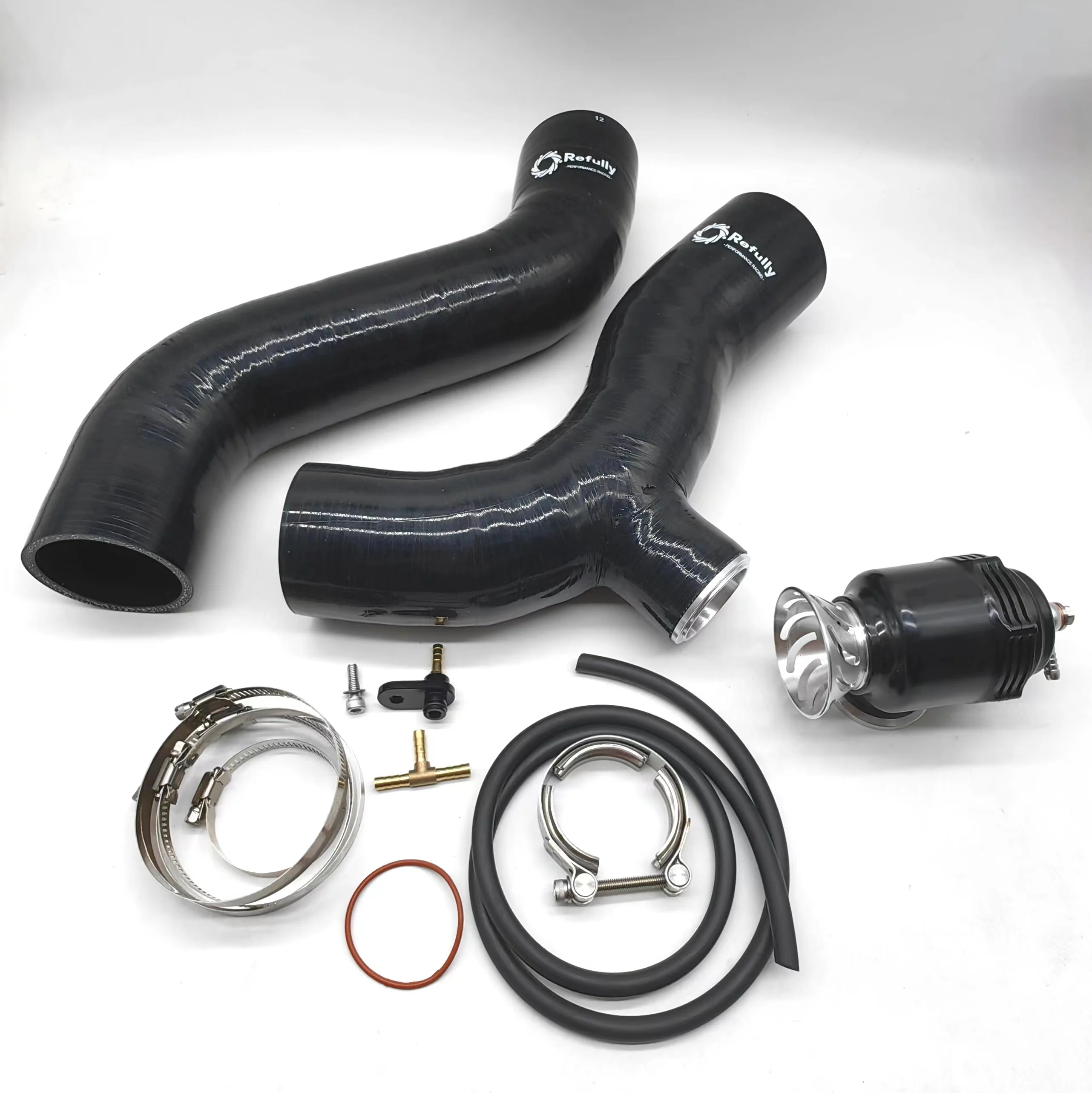 Sea-doo 2024 RXP-X /RXT-X 325 Intercooler Tubing Upgrade Kit With QRJ Blow-Off Valve