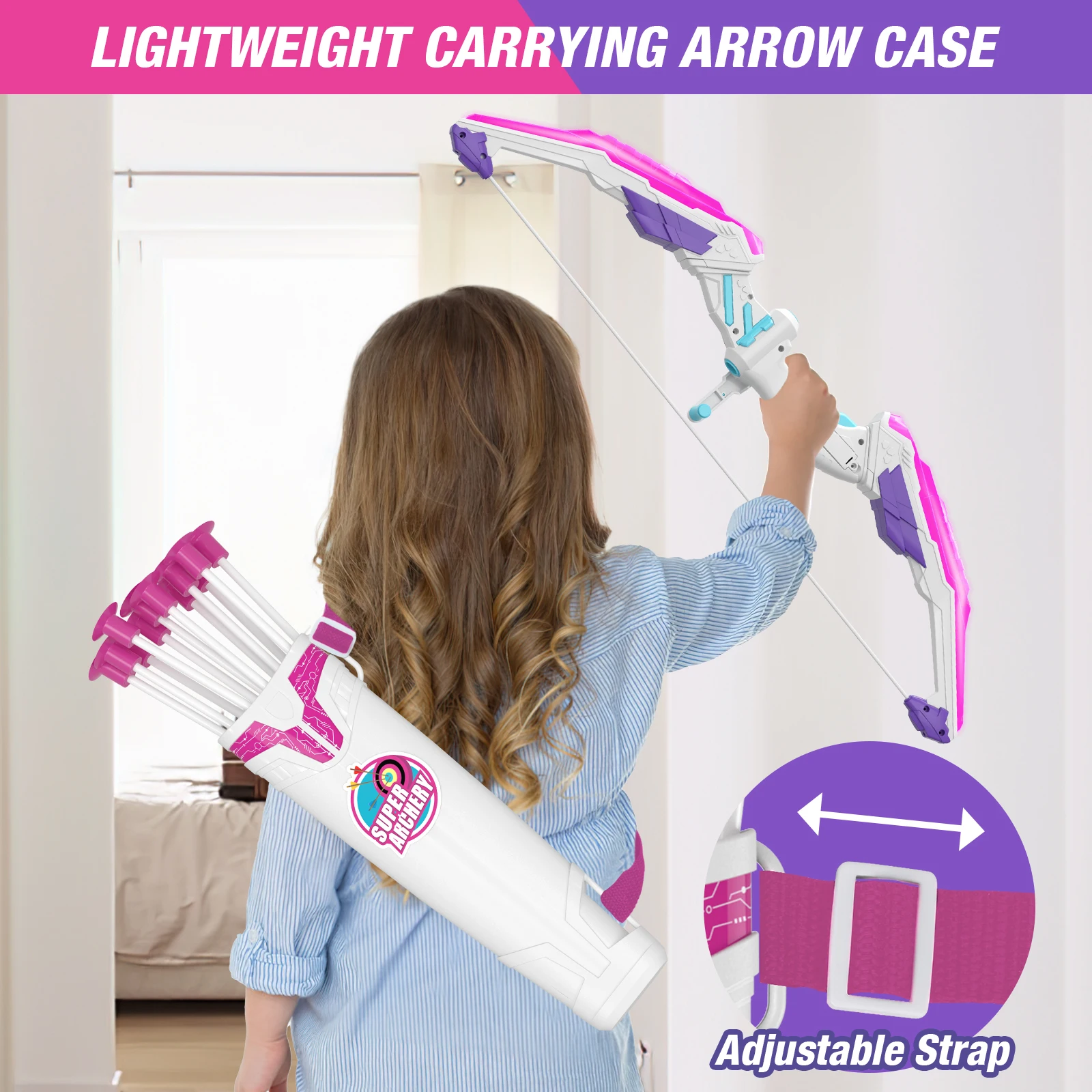 2 Pcs Kids Bow and Arrow,LED L - Kids Toys 2 Year Old ulasan dan harga
